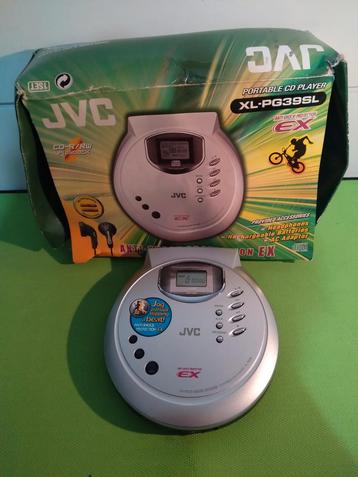 JVC portable CD player - boîte, notice et écouteurs, Enlèvement ou Envoi, Walkman ou Baladeur