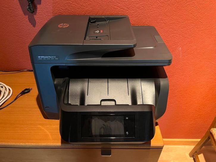 HP OfficeJet Pro 8725 printer, scanner, kopieerapparaat, Computers en Software, Printers, Zo goed als nieuw, Printer, Inkjetprinter