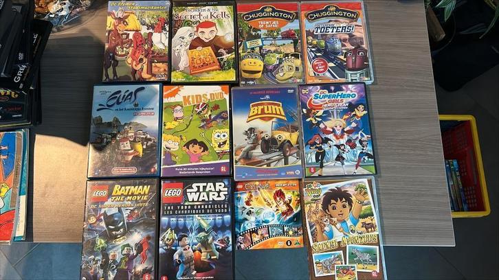 groot pakket kinderdvd’s, Cd's en Dvd's, Dvd's | Kinderen en Jeugd, Gebruikt, Tv fictie, Overige genres, Ophalen of Verzenden