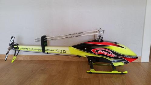 SAB Goblin 630 Competition, Hobby en Vrije tijd, Modelbouw | Radiografisch | Helikopters en Quadcopters, Zo goed als nieuw, Helikopter