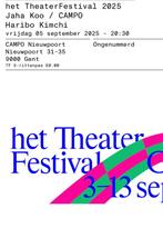 Theaterfestival Gent, Tickets en Kaartjes, Theater | Toneel, Dans en Opera, Eén persoon, September, Toneel