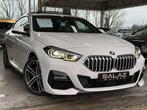 BMW 218 Gran Coupé dA / CUIR / TO + PANO / PACK M /NAVI, Auto's, Automaat, Lederen bekleding, 1995 cc, Wit