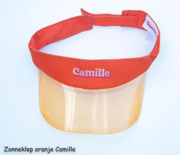 Zonneklep oranje Camille ZGAN beschikbaar voor biedingen