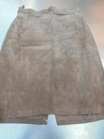 Jupe Daim marron taille XS, Comme neuf, Brun, Taille 34 (XS) ou plus petite, Enlèvement ou Envoi