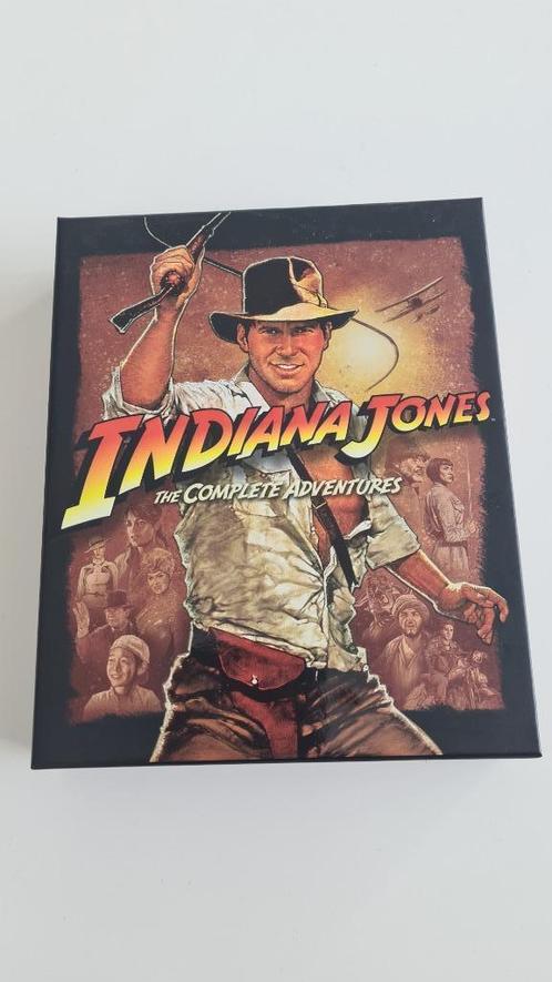Indiana Jones Complete adventures 5 disc, CD & DVD, Blu-ray, Comme neuf, Aventure, Coffret, Enlèvement ou Envoi