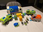 Playmobil vuilniswagen straatvegers bezemwagen etc, Kinderen en Baby's, Speelgoed | Playmobil, Ophalen of Verzenden, Zo goed als nieuw