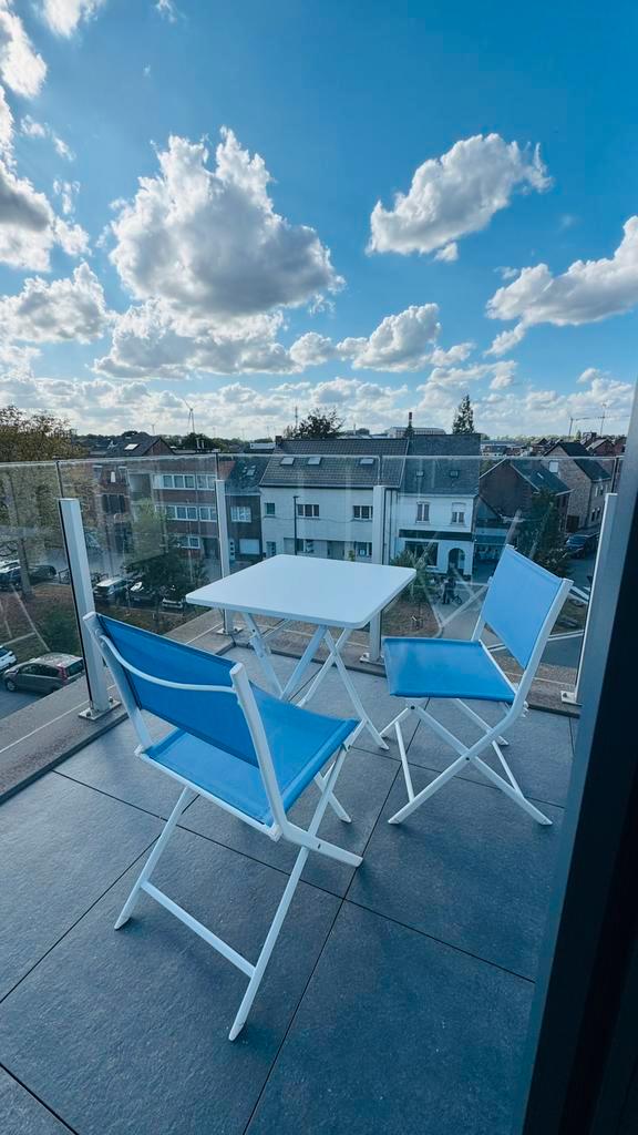 Opklapbare tafel, Tuin en Terras, Tuinsets en Loungesets, Zo goed als nieuw, Ophalen