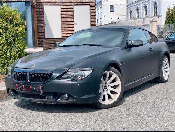Een BMW 630 is 86.000 km!, Auto's, BMW, Particulier, 6 Reeks, Benzine, Euro 4, Coupé, 3 deurs, Automaat, Zwart, Ophalen