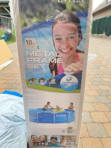 Intex metal frame zwembad beschikbaar voor biedingen