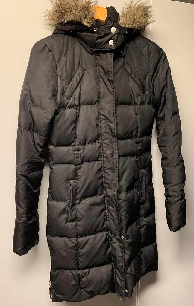 XS donsjack, Kleding | Dames, Jassen | Winter, Gedragen, Zwart, Ophalen