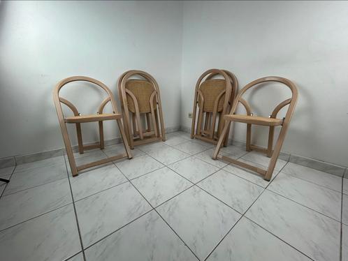 6x vintage Italiaanse klapstoel Gigi Sabadin model 'Arca', Antiek en Kunst, Antiek | Meubels | Stoelen en Sofa's, Ophalen of Verzenden