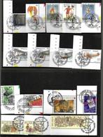 België - gebruikte postzegels: veel per jaar, Gestempeld, Overig, Ophalen of Verzenden, 1e dag stempel