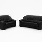 Lederen bank in perfecte staat, Huis en Inrichting, Zetels | Zetels, Ophalen, Leer, Zo goed als nieuw, Rechte bank