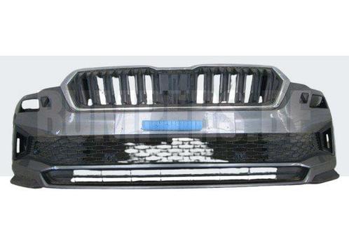 Bumper Skoda Karoq Sportline 57A Facelift 21- Voorbumper MZ9, Auto-onderdelen, Carrosserie, Bumper, Voor, Gebruikt, 6 maanden garantie