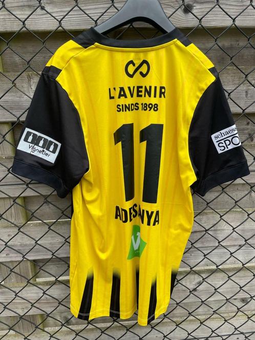 Matchworn - Jason Adesanya (11) - K. Lyra-Lierse - 2024-25, Sport en Fitness, Voetbal, Gebruikt, Shirt, Maat L, Ophalen of Verzenden