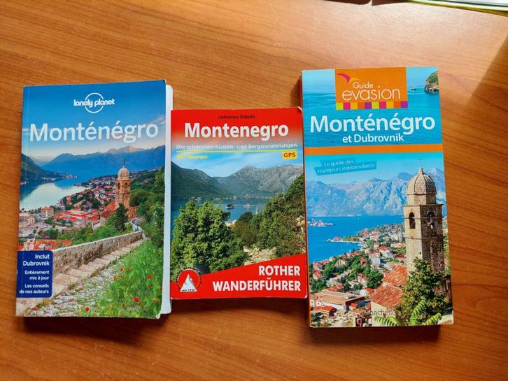 3 guides touristiques pour 12€ -Montenegro, Dubrovnik, Boeken, Reisgidsen, Zo goed als nieuw, Reisgids of -boek, Europa, Lonely Planet