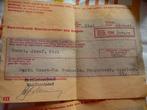 Loonbriefjes 1943 /1944, Antiquités & Art, Antiquités | Livres & Manuscrits, Enlèvement ou Envoi