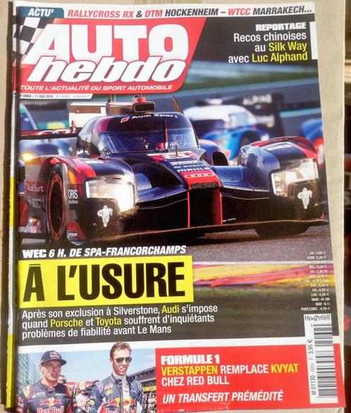 Gros lot revues Auto Hebdo, Boeken, Tijdschriften en Kranten, Zo goed als nieuw, Sport en Vrije tijd, Ophalen