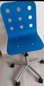 Ikea bureausyorl jules blauw, Blauw, Bureaustoel, Zo goed als nieuw, Ophalen