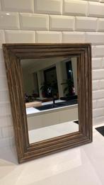 Spiegel in houten frame., Huis en Inrichting, Woonaccessoires | Spiegels, Ophalen, Zo goed als nieuw