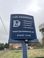 Reclamezuil bord 110 x 110, Ophalen