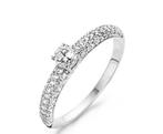 Gouden ring met steen / verlovingsring, Ophalen