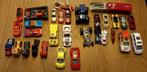 Lot kleine speelgoed auto's ijzer en pvc,brommer, helikopter, Ophalen, Gebruikt