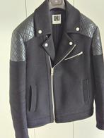 Luxe winterjas van het merk Les Hommes maat medium/large, Maat 48/50 (M), Zwart, Les Hommes made in Italie, Ophalen of Verzenden