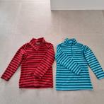 2 fleece truitjes maat 116-122 meisjes, Ophalen of Verzenden, Gebruikt, Kleding