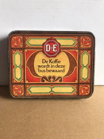 Couvercle de boîte à café antique Douwe Egberts, Envoi, Autre, Douwe Egberts
