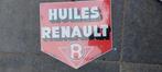 Reclamebord Huiles Renault, Verzamelen, Automerken, Motoren en Formule 1, Ophalen of Verzenden, Nieuw, Auto's