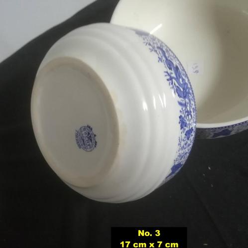Boch Dragon: 4 saladeschalen nr. 5,4,3,0- NOG MAAR No 3 OVER, Huis en Inrichting, Keuken | Servies, Gebruikt, Ophalen of Verzenden
