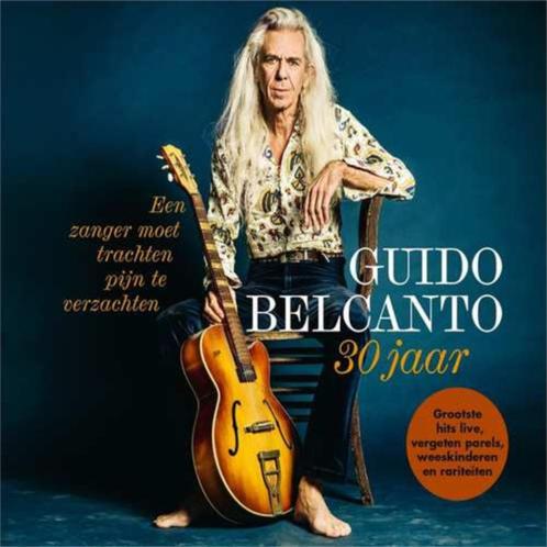 604 - GUIDO BELCANTO - 30 JAAR - DIGIBOOK - 3CD, Cd's en Dvd's, Cd's | Nederlandstalig, Zo goed als nieuw, Rock, Verzenden