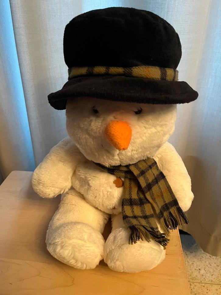 Snowflake Russ / sneeuwman, Verzamelen, Beren en Cherished Teddies, Zo goed als nieuw, Ophalen of Verzenden