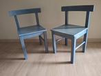2 blauwe kinderstoeltjes, Ophalen, Gebruikt, Stoel(en)