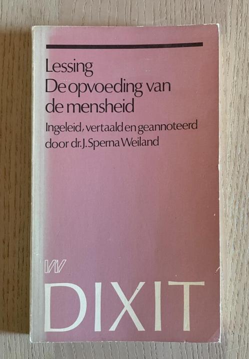 Lessing – De opvoeding van de mensheid., Livres, Religion & Théologie, Utilisé, Enlèvement ou Envoi