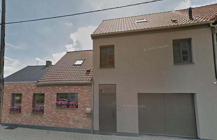 Energiezuinige halfopen woning + 2 garages, Immo, Maisons à vendre, Province de Flandre-Occidentale, 1000 à 1500 m², Maison de coin