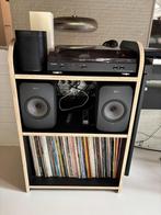KEF LSX Wireless Active speakers, Zo goed als nieuw, 120 watt of meer, Front, Rear of Stereo speakers, Ophalen