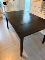 Table bois noir extensible, Enlèvement, Comme neuf