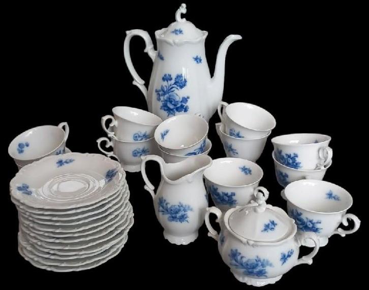 Hutschenreuther koffie/theeservies, Antiquités & Art, Antiquités | Services (vaisselle) complet, Enlèvement