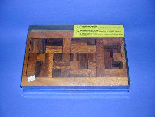 Breinbreker puzzel hout Philos Tomb of the Penta Cube, Hobby en Vrije tijd, Denksport en Puzzels, Nieuw, Rubik's of 3D-puzzel