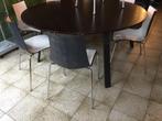 Italiaanse , design stapelstoelen / Scab Zebra / als nieuw !, Huis en Inrichting, Ophalen, Wit, Zo goed als nieuw, Metaal