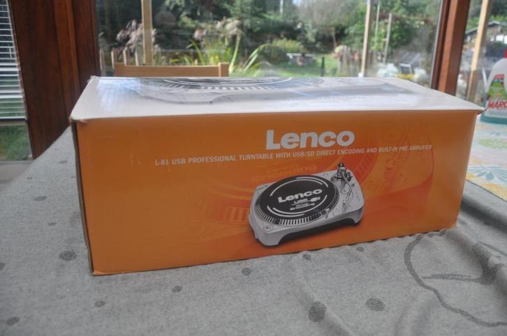 Platine professionnelle Lenco avec encodage USB/SD direct, Cd's en Dvd's, Vinyl | Overige Vinyl, Zo goed als nieuw, Ophalen