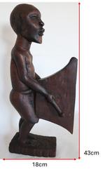 statuette bois du congo, Enlèvement ou Envoi