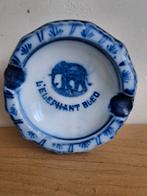 Bougeoir et cendrier vintage L'ELEPHANT BLEU années 1980s, Ophalen of Verzenden