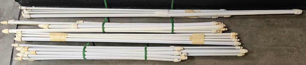 GROS LOT DE BARRES DE RIDEAUX, Maison & Meubles, Enlèvement ou Envoi, Neuf, Blanc, Autre