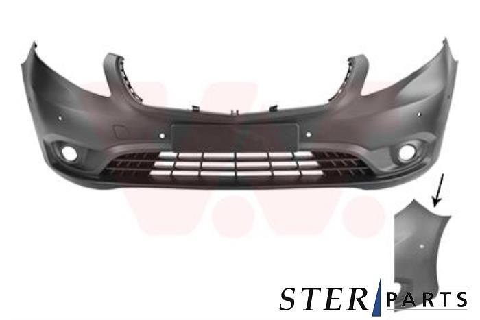 Pare-chocs avant d'un Mercedes Vito (9999), Neuf, -, -, Enlèvement ou Envoi