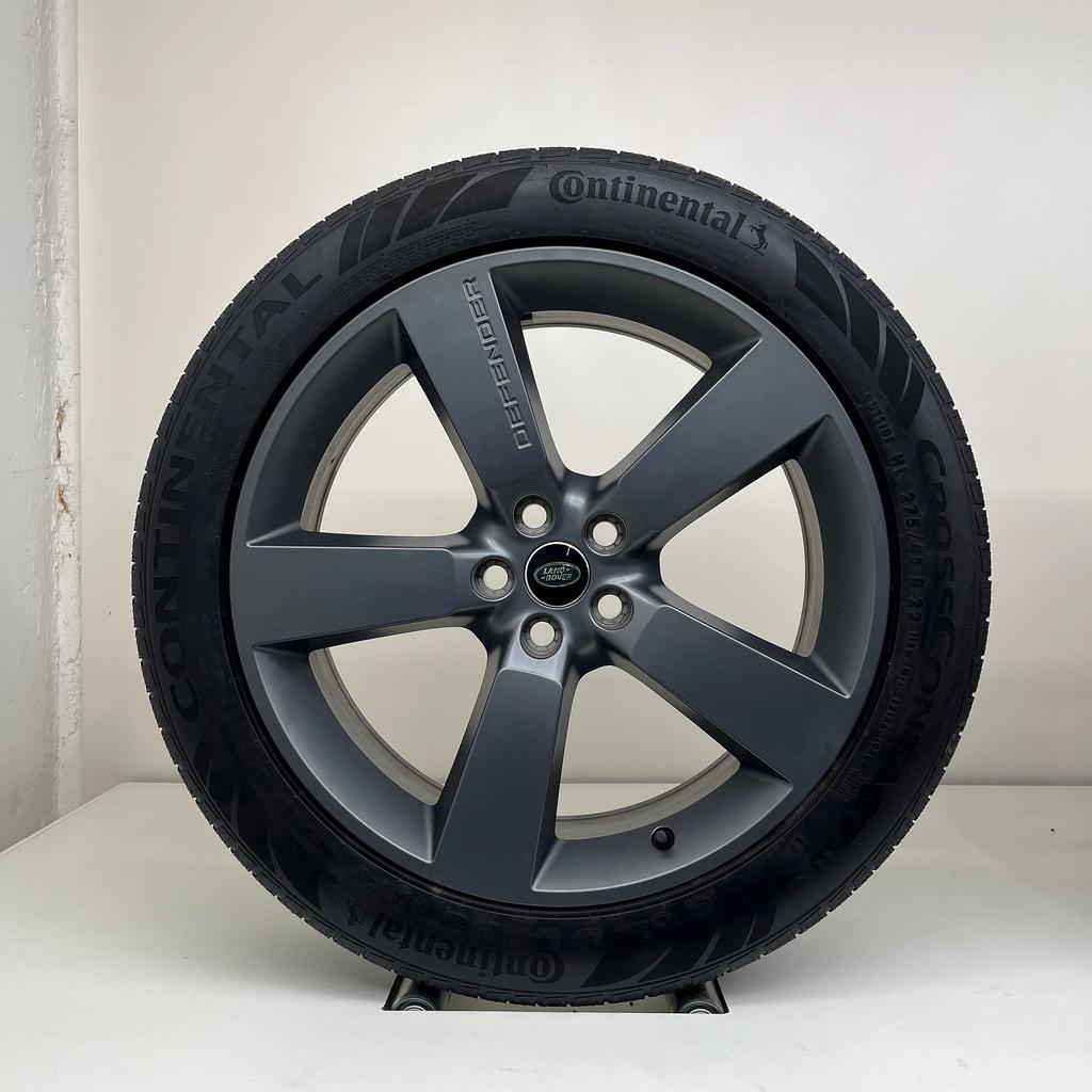 Land Rover Defender - 22 inch - zomerbanden, Gebruikt, 275 mm, Banden en Velgen, Overige maten