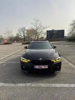 BMW 318d M Sport Automaat / HUD / Leder / Navi / PDC, Autos, Cuir, Achat, Noir, 5 portes