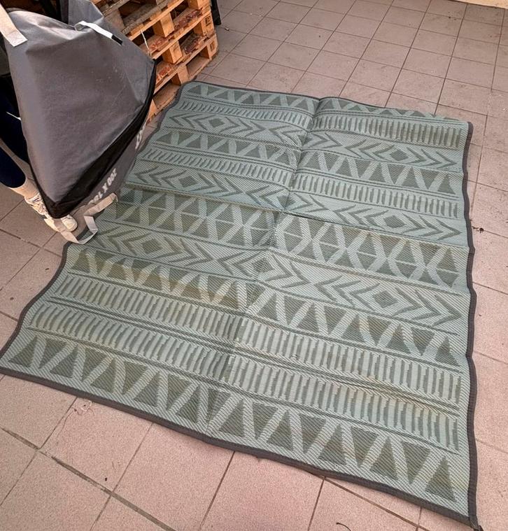 Bo-Camp buitentapijten 180x200 cm, Caravans en Kamperen, Caravanaccessoires, Zo goed als nieuw, Ophalen
